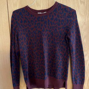 Loft Cheetah Print Sweater